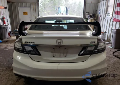 2014 Honda Civic Si z USA, uszkodzony, nr VIN 2HGFB6E54EH703648